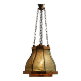 Copper Pendant Lamp, Sweden, 1950s