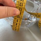 Crystal pocket tray signed Bader