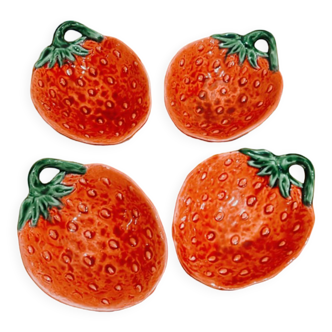 Four cup strawberry slip vallauris