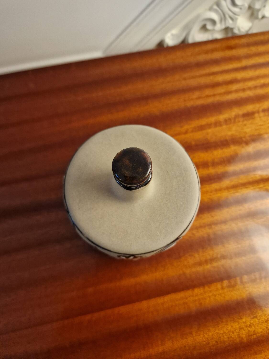 Bay Keramik bottle, model A1402, Rooster pattern