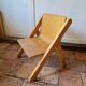 Children's chair in molded plywood from the 60s