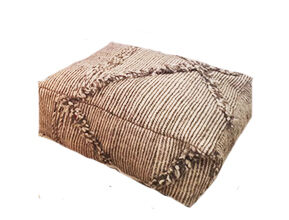 Moroccan pouf kilim 60x60x17cm