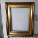 Louis XVI frame in gilded wood 18th