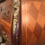 3-drawer neo-baroque commodus circa 1960 (pair available)