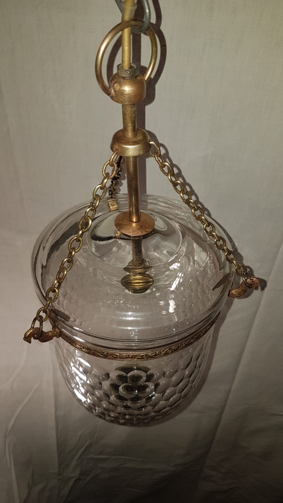 Empire-style hot air balloon chandelier