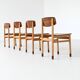 Set of four Danish dining chairs Kvetny and Sonners Denmark 1960