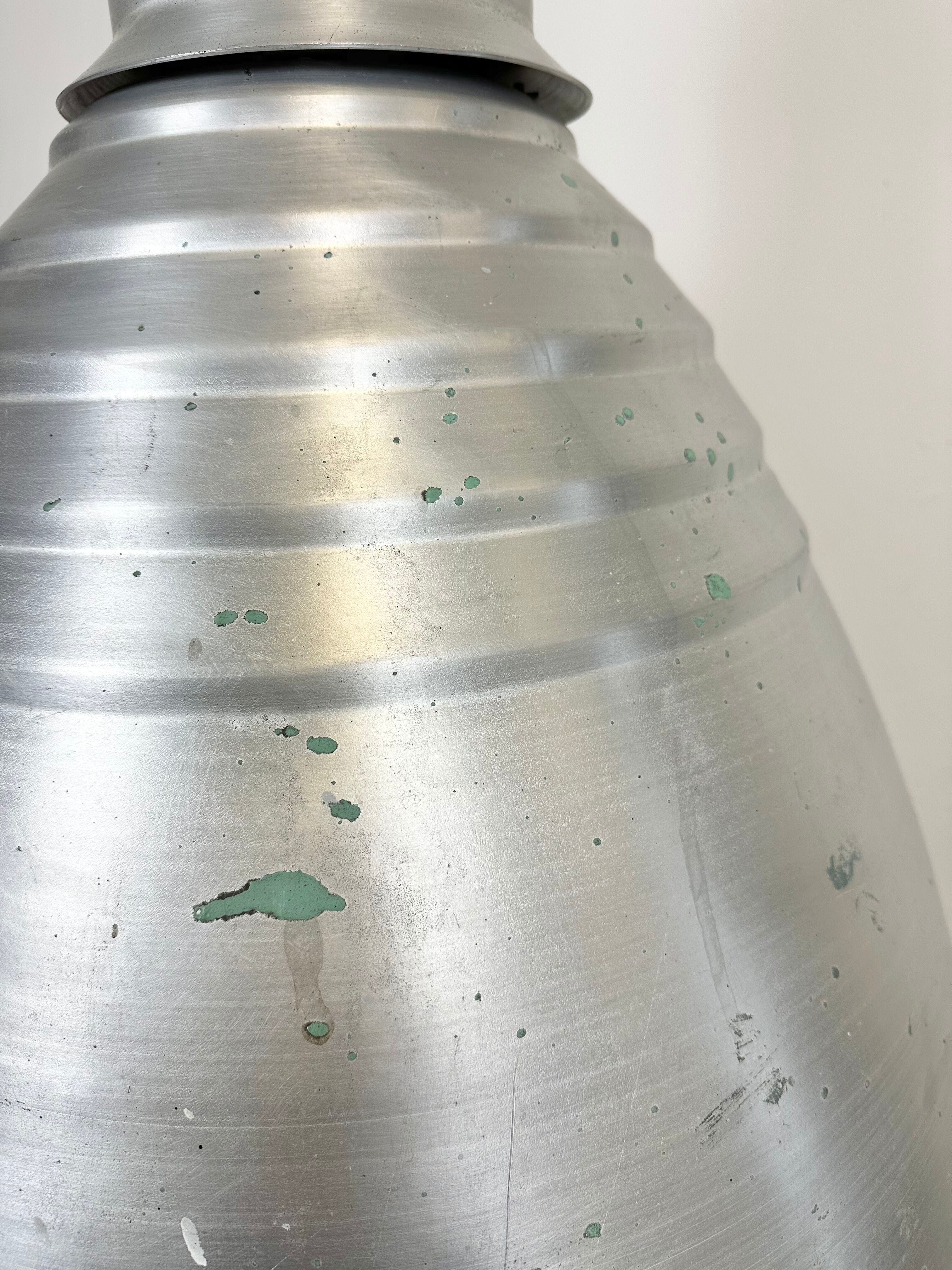 Large Industrial Aluminium Pendant Light from Elektrosvit, 1960s