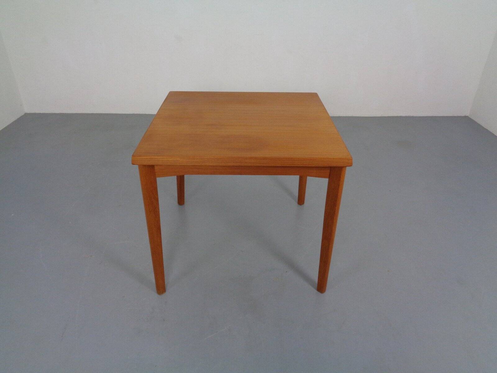 Extendable Teak Dining Table, Denmark, 1960s