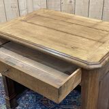 19th century oak store counter