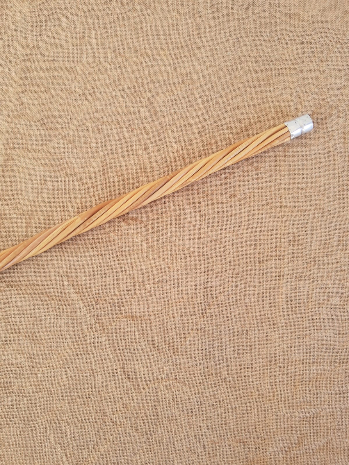 Vintage rattan battoir mat tape
