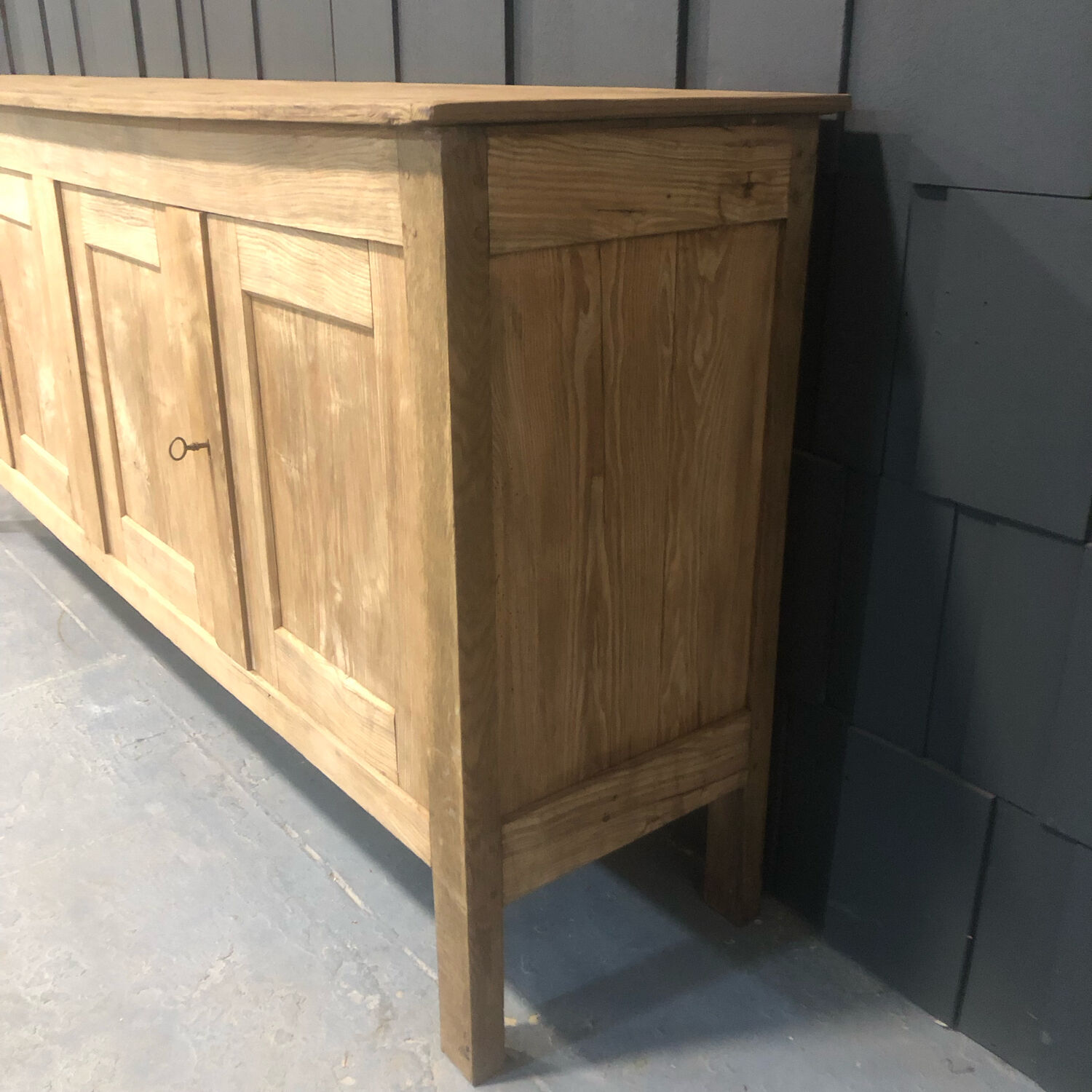 Enfilade wooden counter early twentieth century