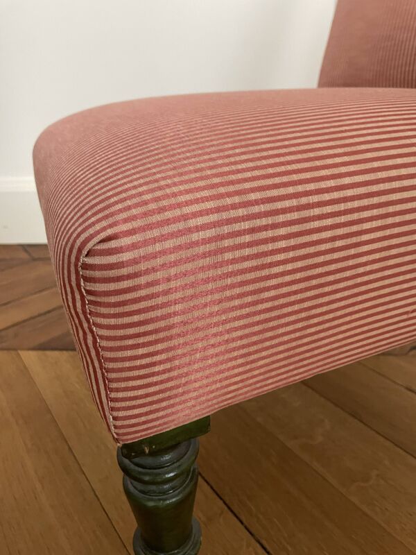 Fauteuil Ancien de Salon - Chauffeuse Napoleon III