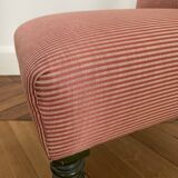 Antique Salon Armchair - Napoleon III Chaise Longue