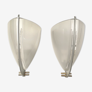 Pair of wall lamps by Ernesto Gismondi for VeArt