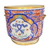 Cache pot en porcelaine