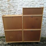 Modular vintage showcase bookcase