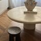 Anemone candle holder, centrepiece chandelier, raw minimalist ceramic sculpture.