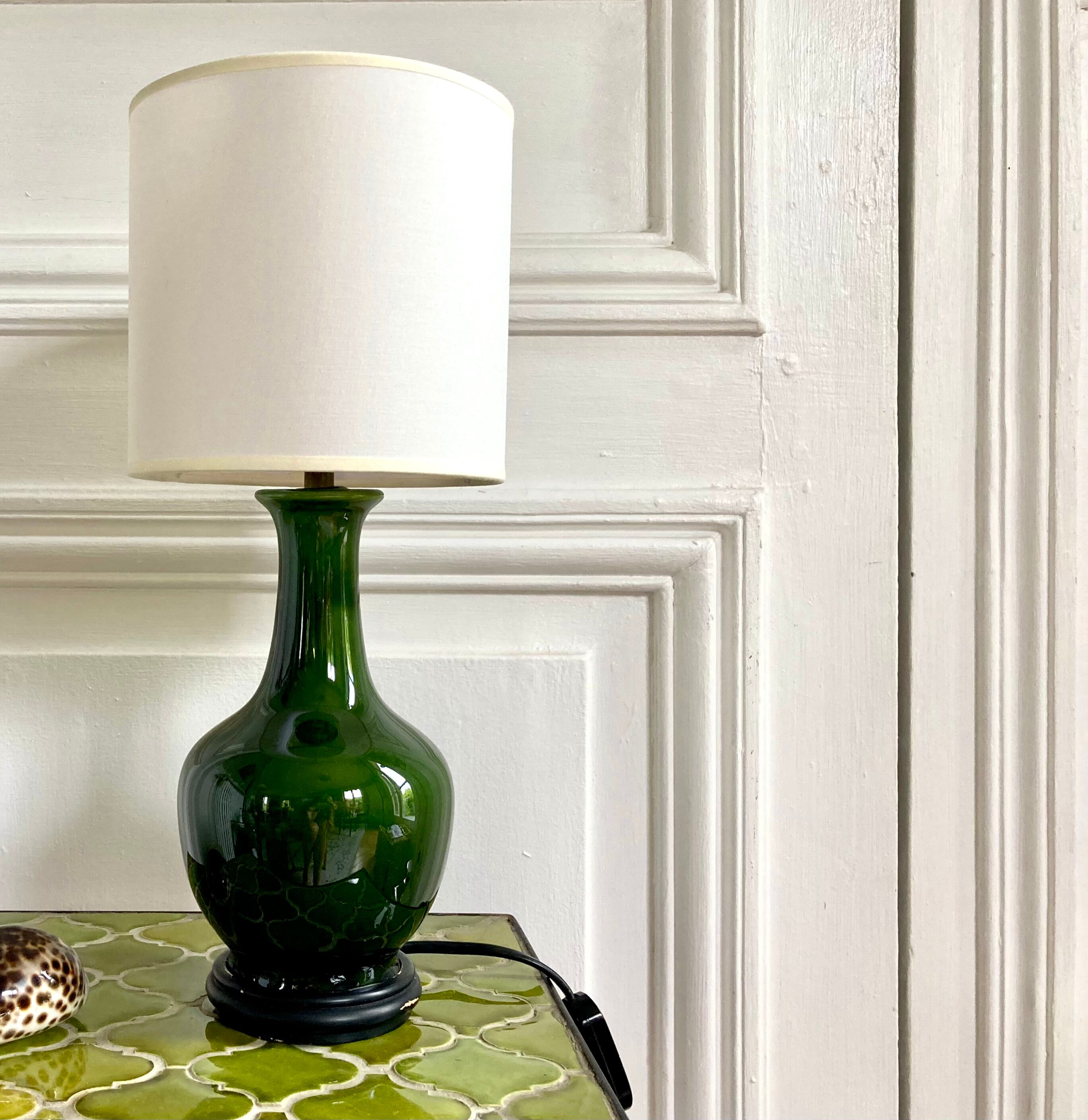 Vintage ceramic lamp