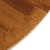 Scandinavian walnut dining table, Sweden, 1960s