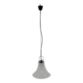 Suspension italienne en verre, années 1970
