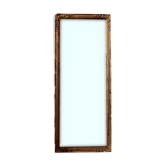 Miroir plâtre doré d'époque XVIIIe  174.5 X 70.5cm