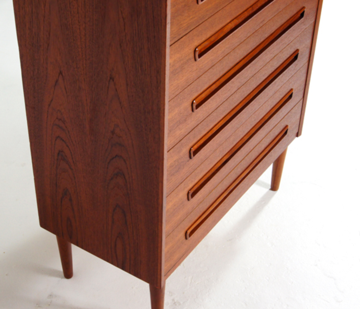 Vintage vintage Danish retro teak big boy from the 60s/70s