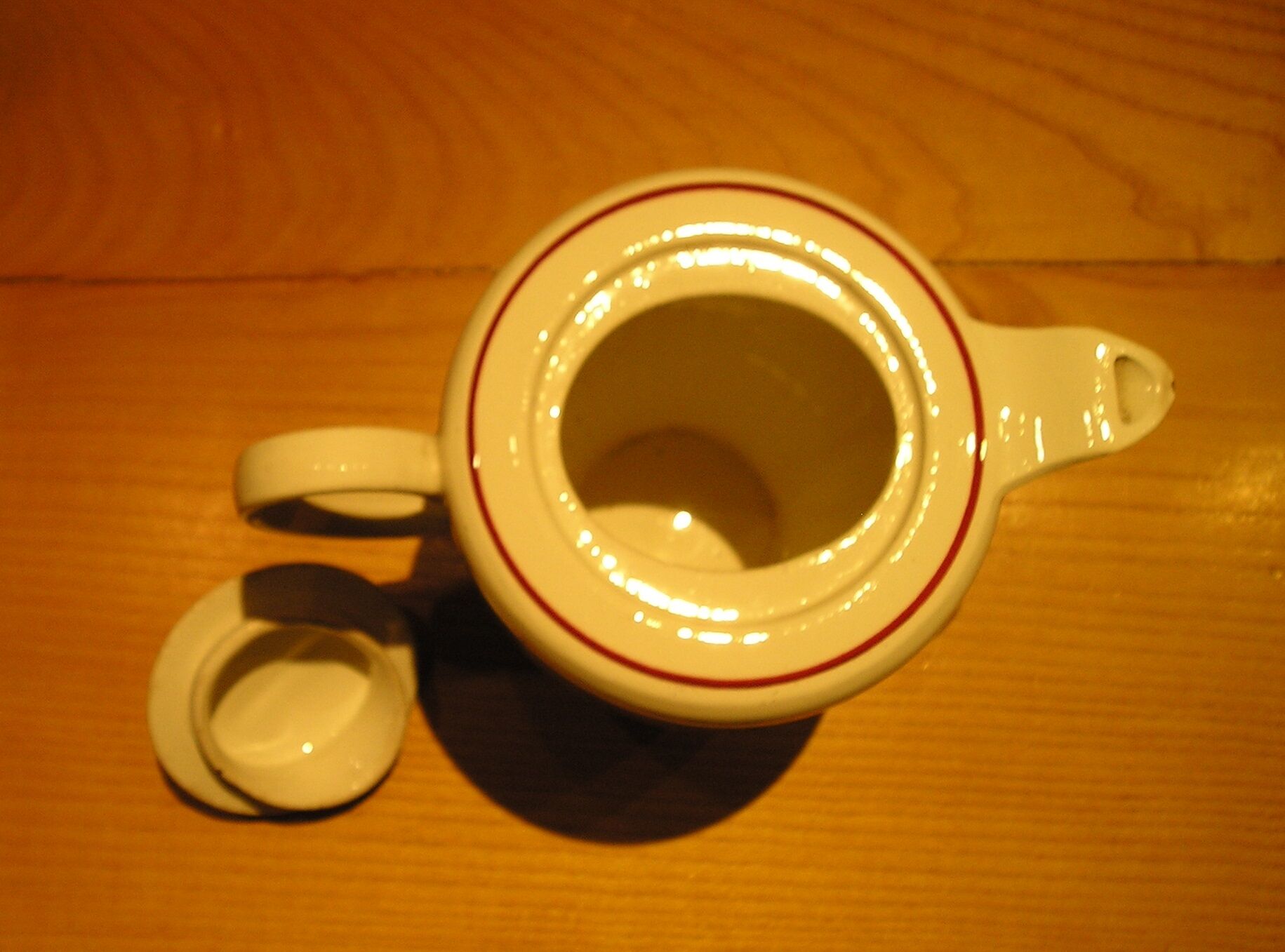 Coffee maker in faience Lunéville model Jacques