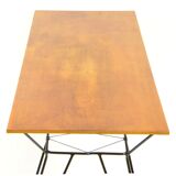 Vintage coffee table with wired base