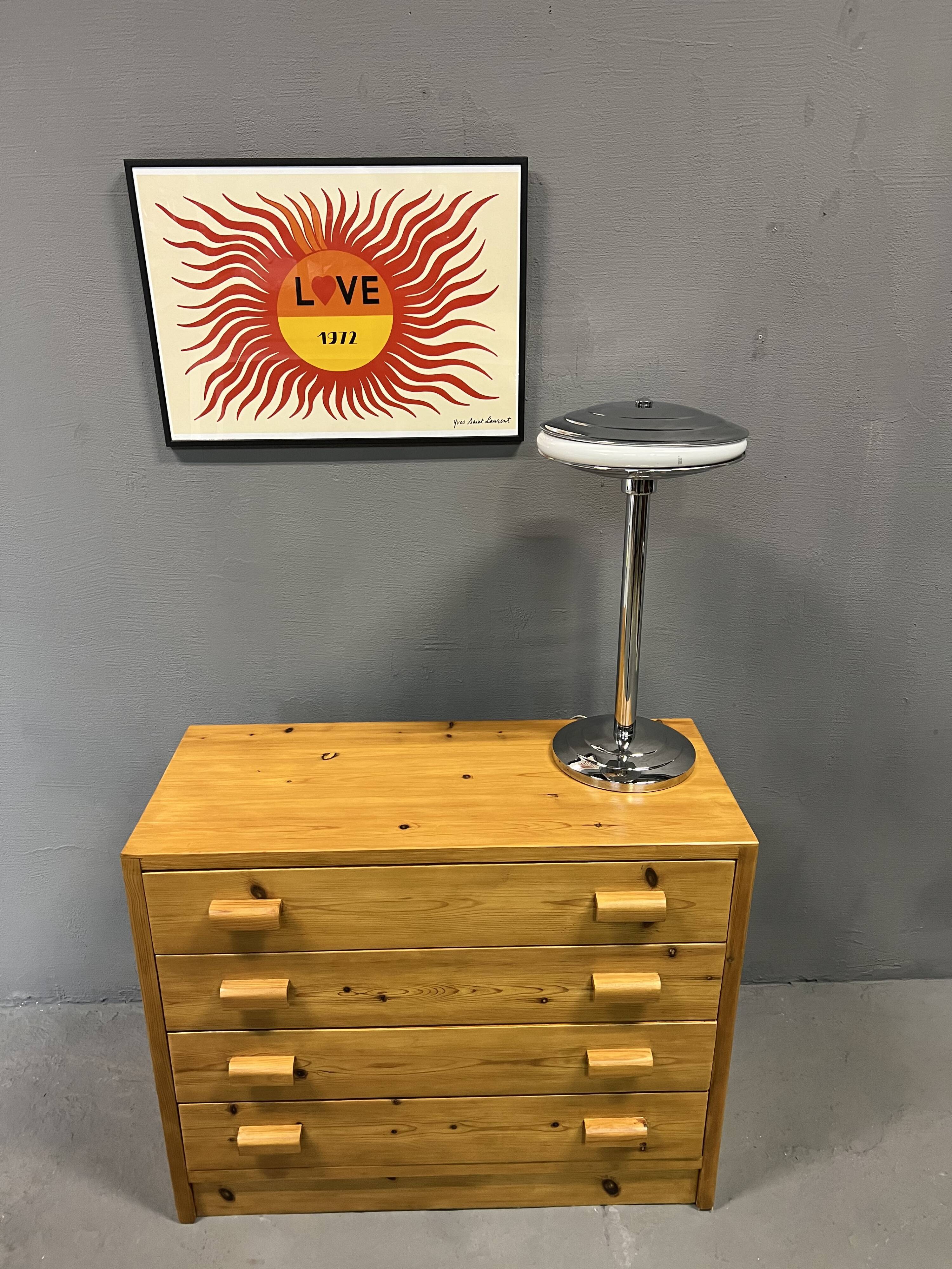 Pine chest of drawers 4 drawers, 80s