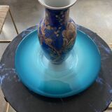 Vintage Chinese Blue Porcelain Vase