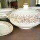 Porcelain plate service x 10 people