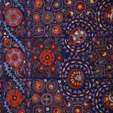 Hand knotted rug, vintage Turkish rug 245x303 cm