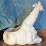 Cache pot céramique "Girafe" 1980