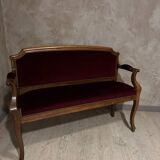 Velvet bench