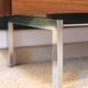 Mid-century sideboard in rosewood and chrome metal