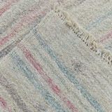6x10 neutral textured hemp rug,174x309cm