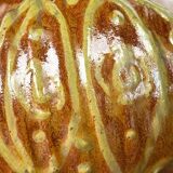 Bird-shaped pottery bottle from a modern Danish workshop, mid-century, 1960s.