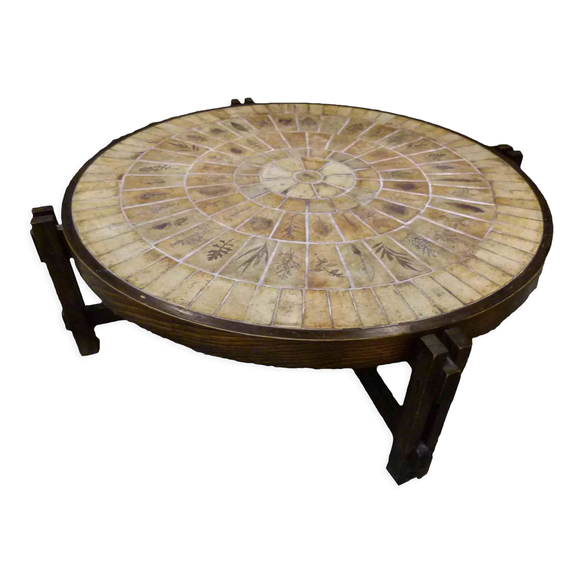 Ceramic coffee table XXth