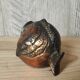 Cendrier poisson bronze