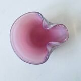 Large Murano pocket tray in opaline