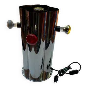 Space lamp, Age in pure chrome metal 70