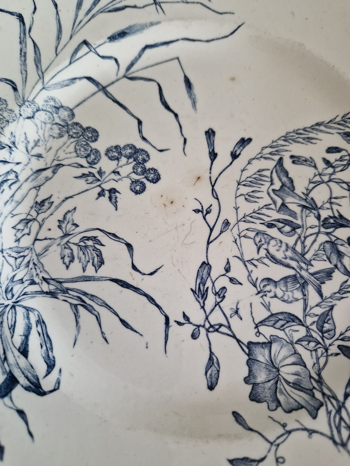 Lot De 9 Assiettes Plates Terre De Fer