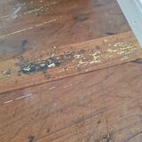 Old wooden desk table