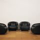 Liz armchairs by Natuzzi, 2000s, set of 4