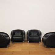 Fauteuils Liz de Natuzzi, années 2000, ensemble de 4