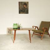 Ton Bystrice Thonet 1960 wooden coffee table