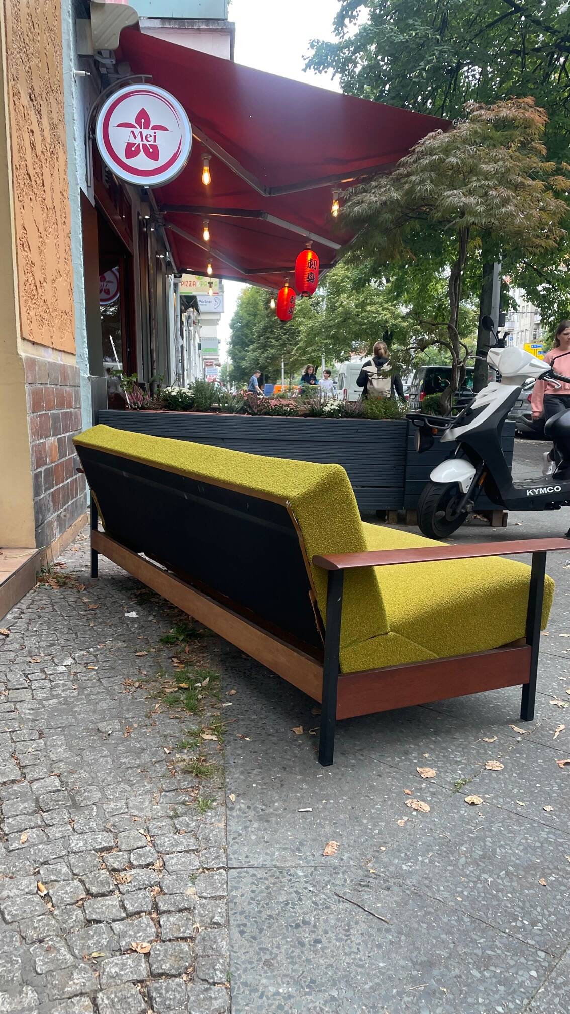 Scandinavian daybed sofa from the 60s Danish design convertible teak