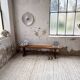 Walnut bench 1900 175cm
