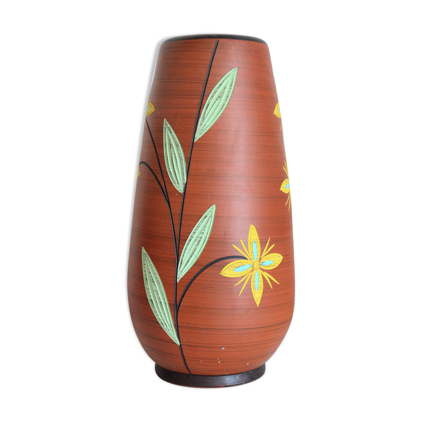 German 1950s ceramic vase