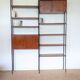 Free-standing teak bookshelf, Italy, 1960s